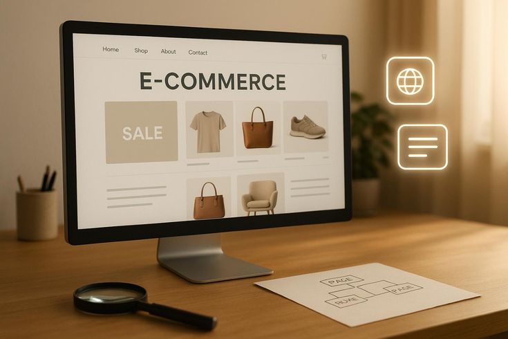 High-end website design and digital branding
